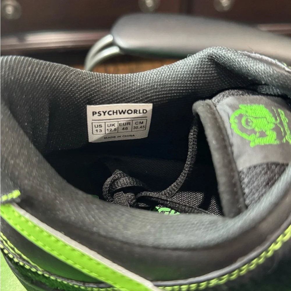 Size 8M Psychworld Dunk Collab Brand New Og All​ - Picture 3 of 6